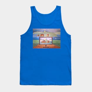 View - Nature and Technology Tank Top